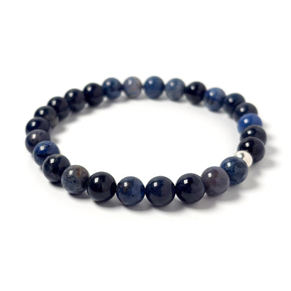 Dumortierite bracelet