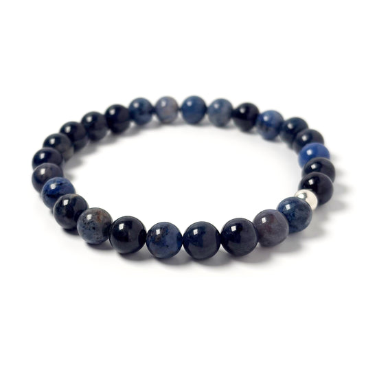 Dumortierite bracelet