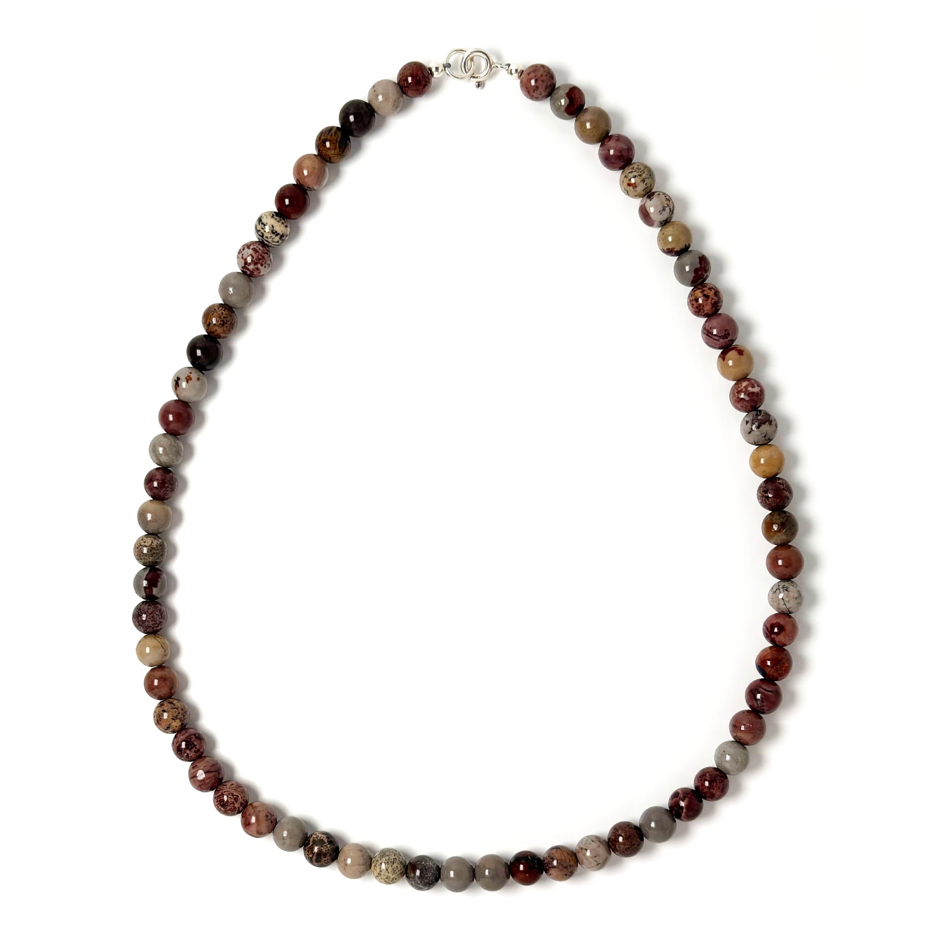 Flower Jasper choker necklace