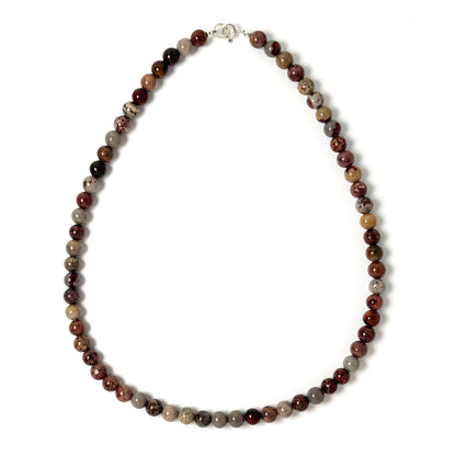 Flower Jasper choker necklace