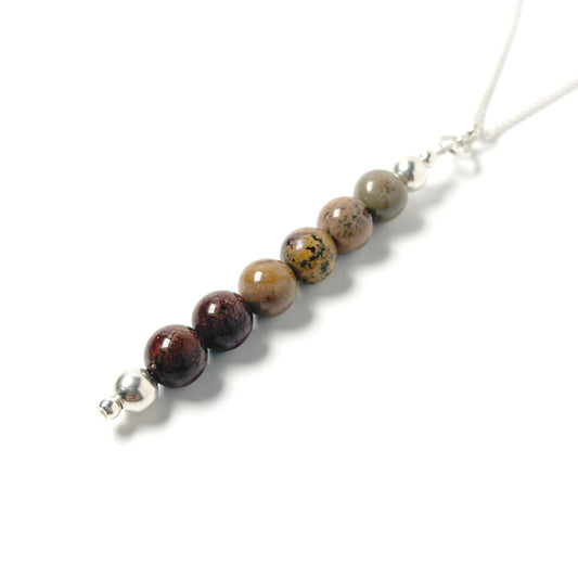 Flower Jasper pendant