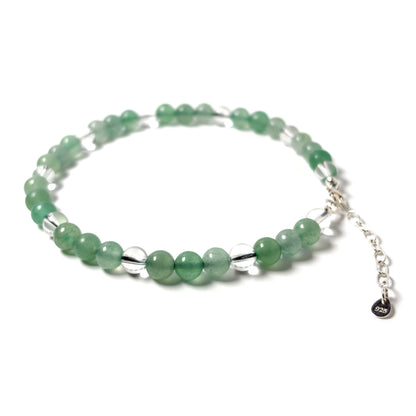 Green Aventurine anklet