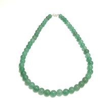 Load image into Gallery viewer, Green aventurine crystal necklace
