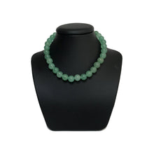 Load image into Gallery viewer, Green aventurine beaded necklace
