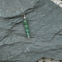 Load image into Gallery viewer, Green aventurine gemstone pendulum
