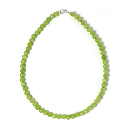 Green Calcite choker necklace
