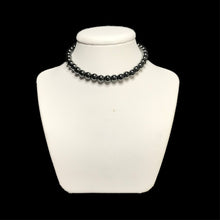 Load image into Gallery viewer, Hematite choker on stand
