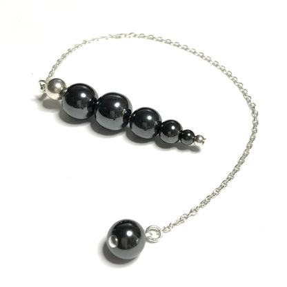 Hematite divination pendulum