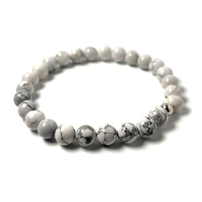 Howlite bracelet