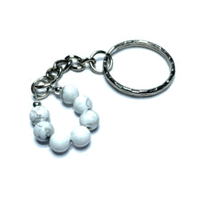 Load image into Gallery viewer, Howlite Keychain
