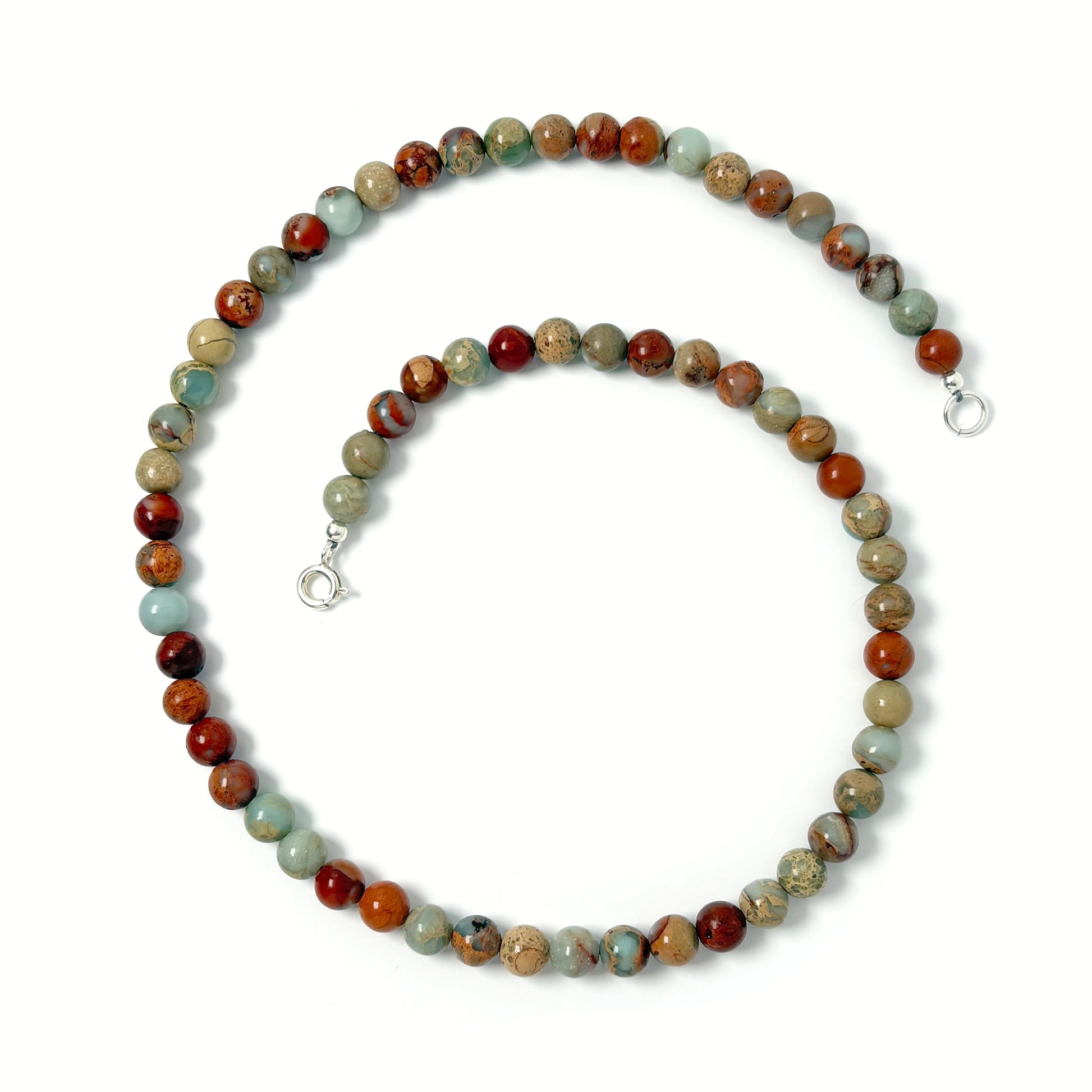 Impression Jasper choker necklace