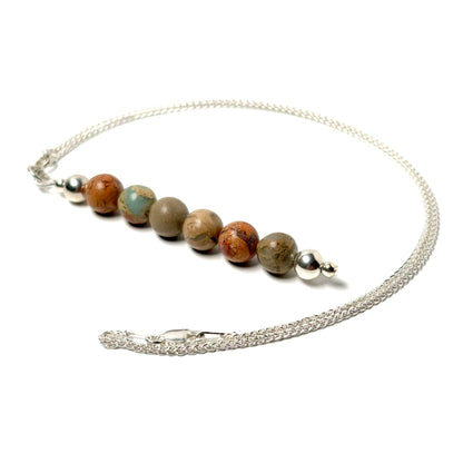 Impression Jasper pendant