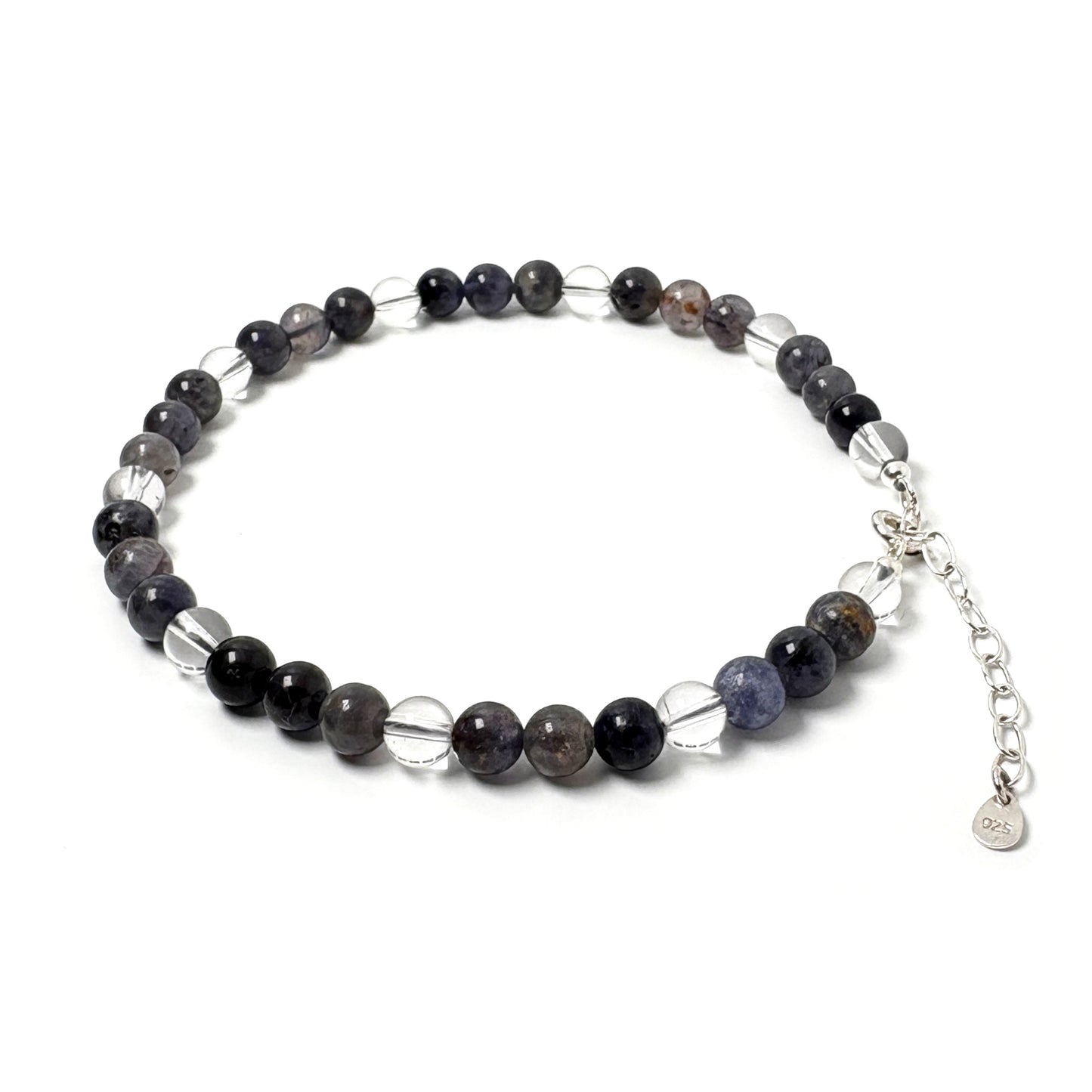 Iolite anklet