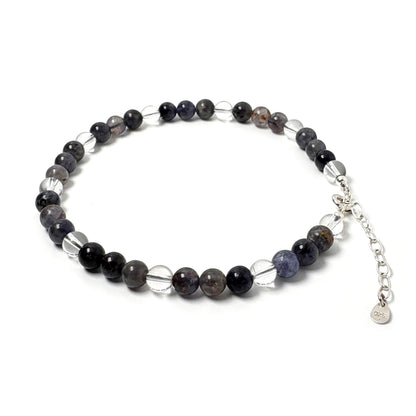 Iolite anklet