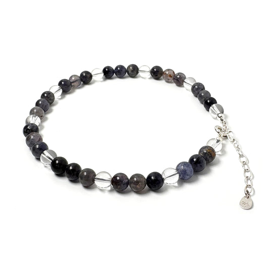 Iolite anklet
