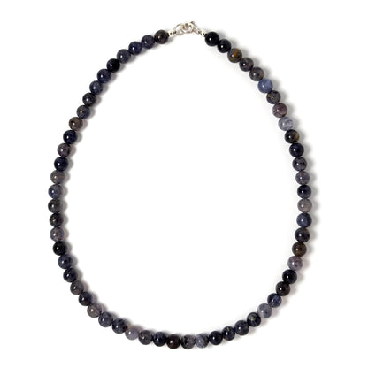 Iolite choker necklace