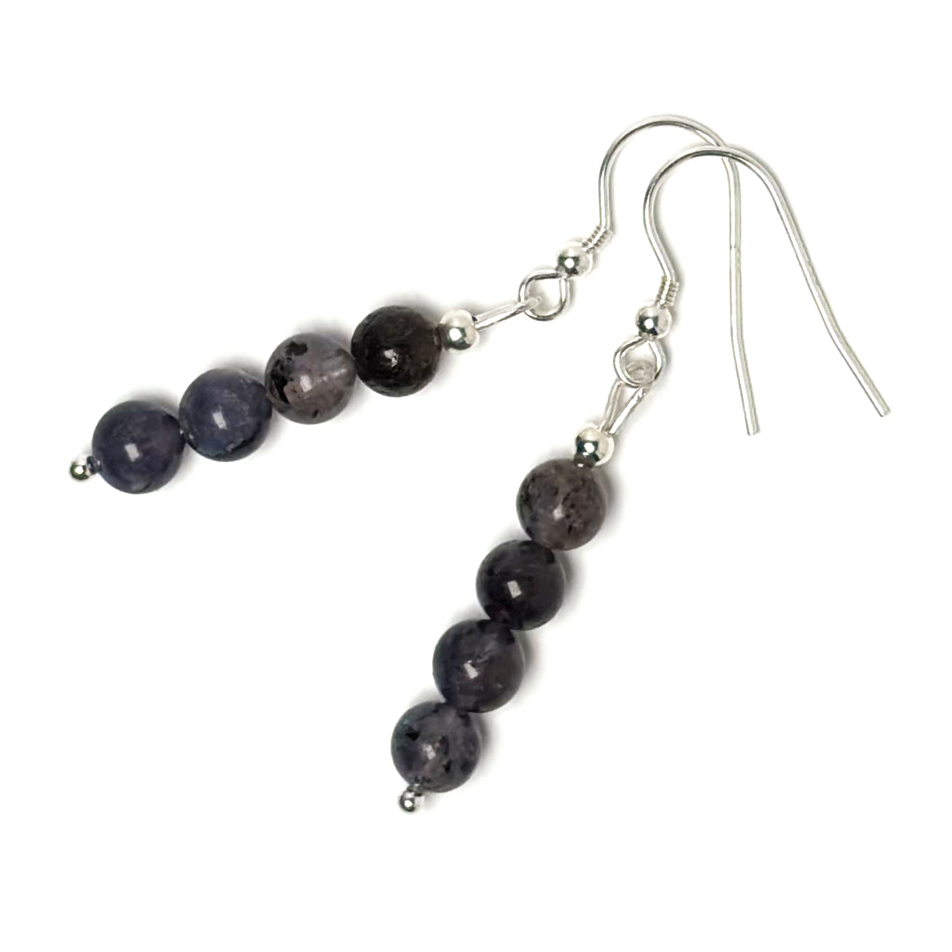 Iolite earrings