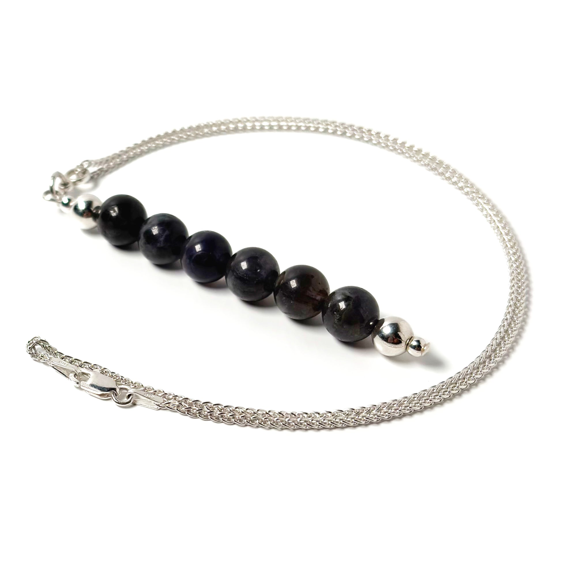Iolite pendant