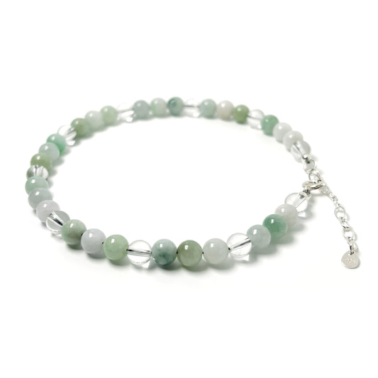 Jadeite anklet