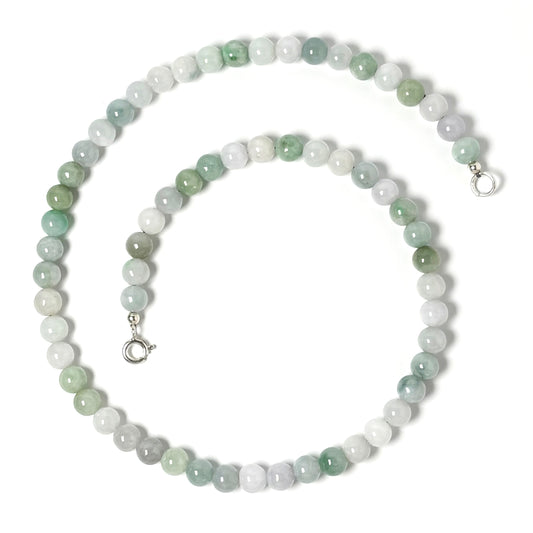 Jadeite choker necklace