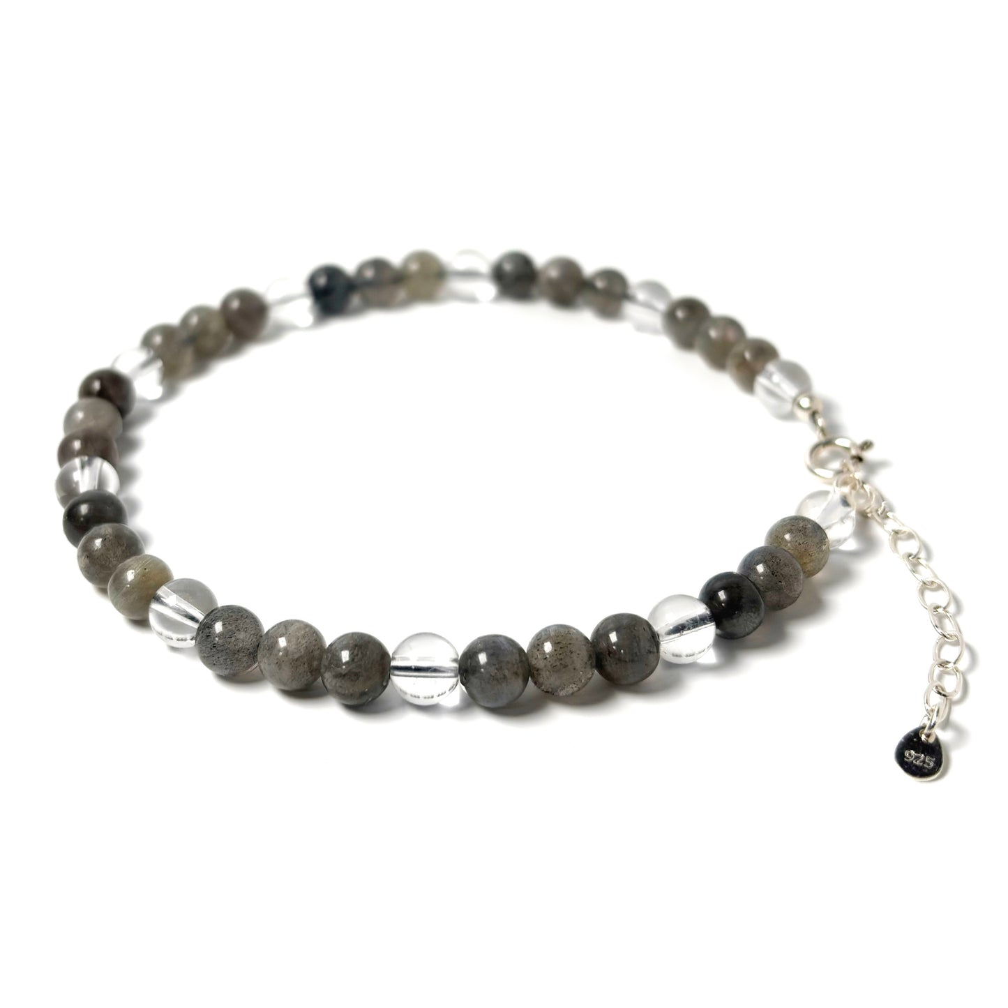 Labradorite anklet