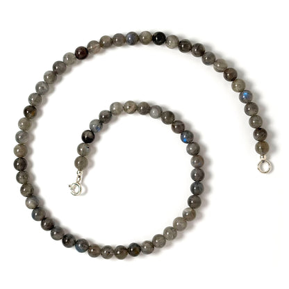 Labradorite choker necklace