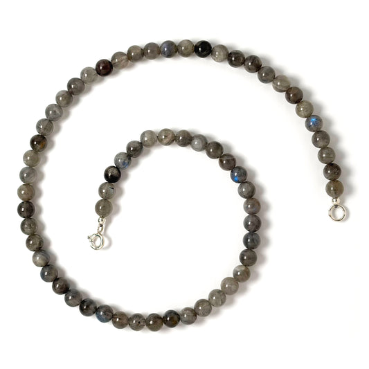 Labradorite choker necklace