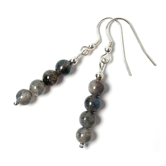Labradorite earrings