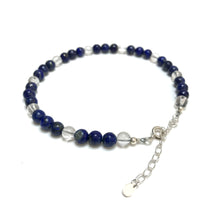 Load image into Gallery viewer, Lapis lazuli anklet
