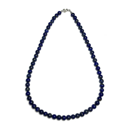 Lapis lazuli crystal choker