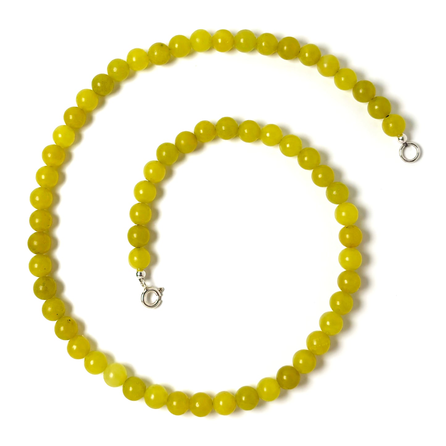 Lemon Jade choker necklace