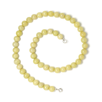 Lemon Jade necklace