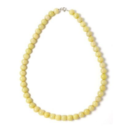 Lemon Jade necklace