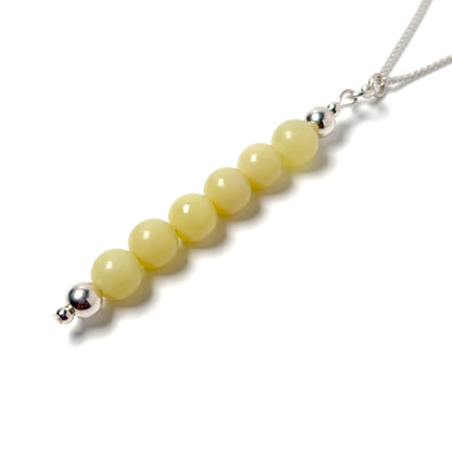 Lemon Jade pendant