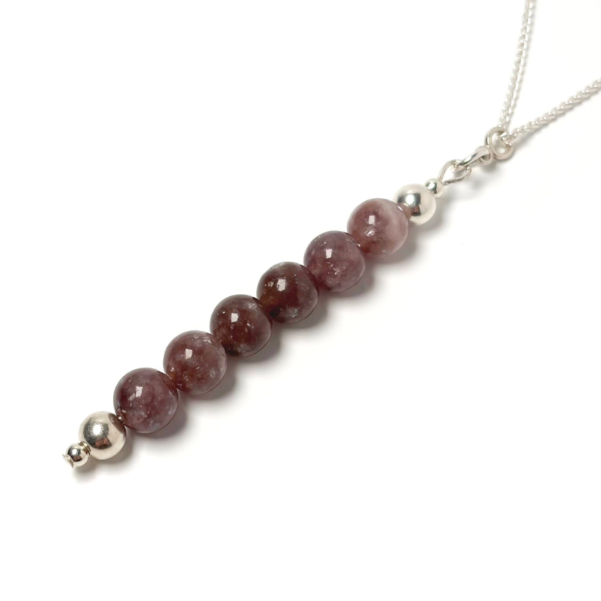 Lepidolite pendant