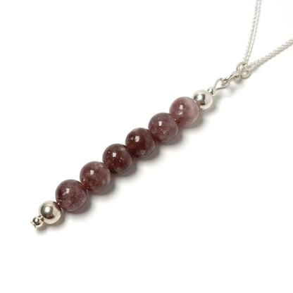 Lepidolite pendant