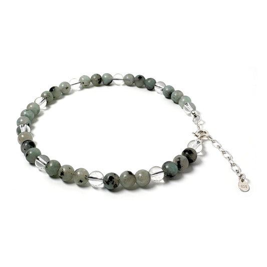 Lotus Jasper Anklet