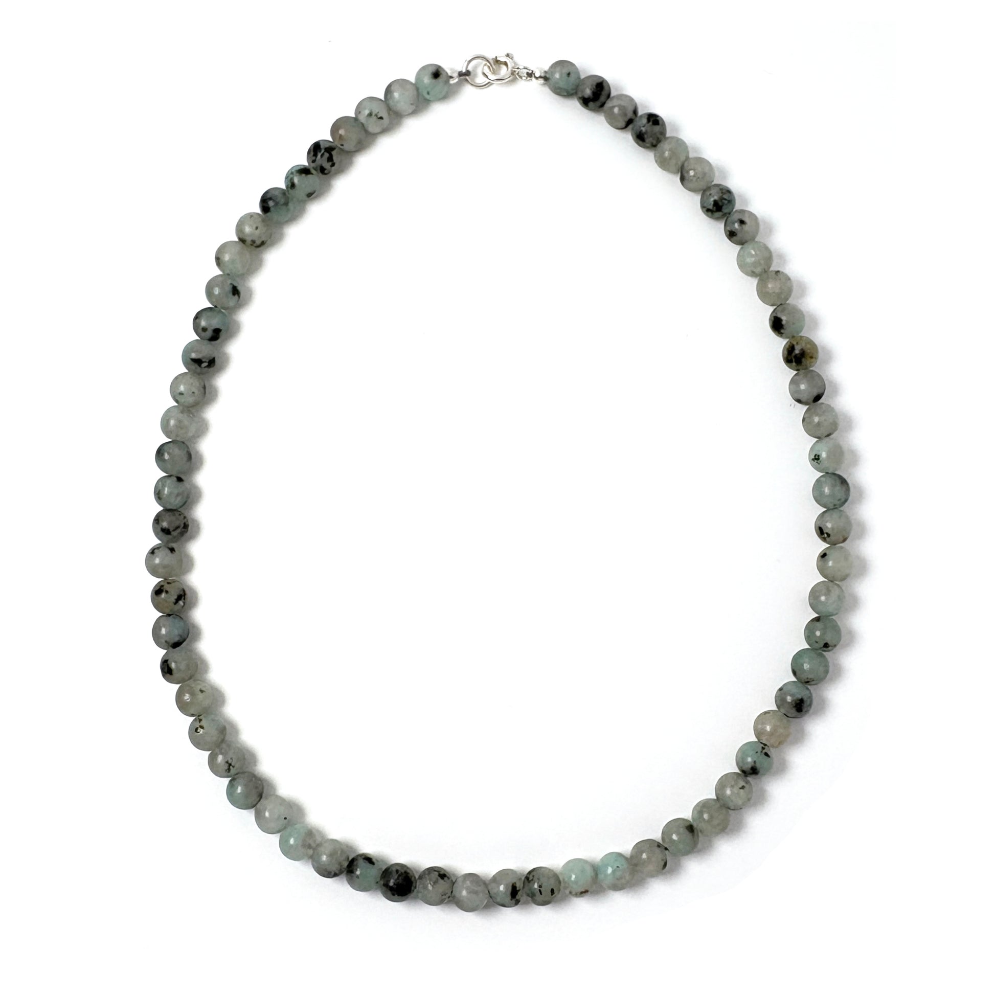 Lotus Jasper choker necklace