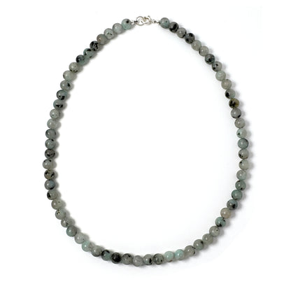 Lotus Jasper choker necklace