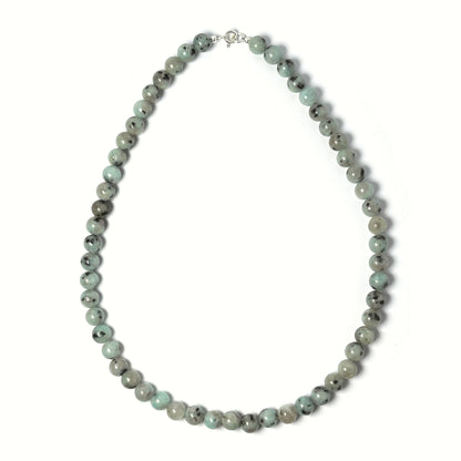 Lotus Jasper necklace