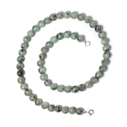 Lotus Jasper necklace