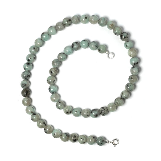 Lotus Jasper necklace