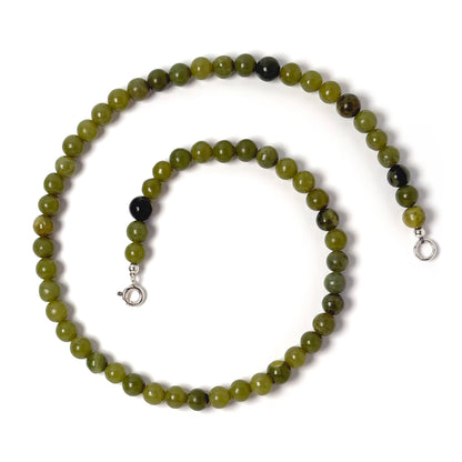 Nephrite Jade choker necklace