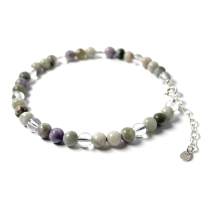 Peace Jade anklet