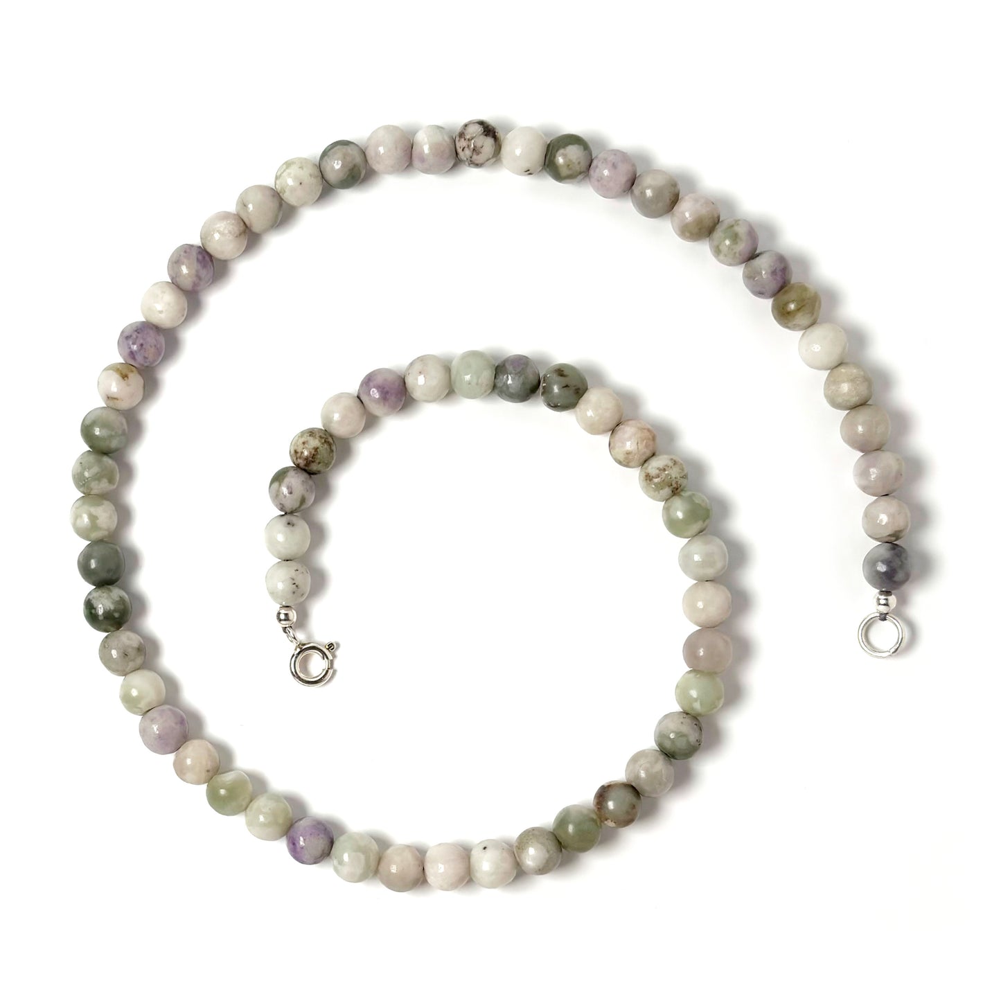 Peace Jade choker necklace