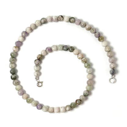 Peace Jade choker necklace
