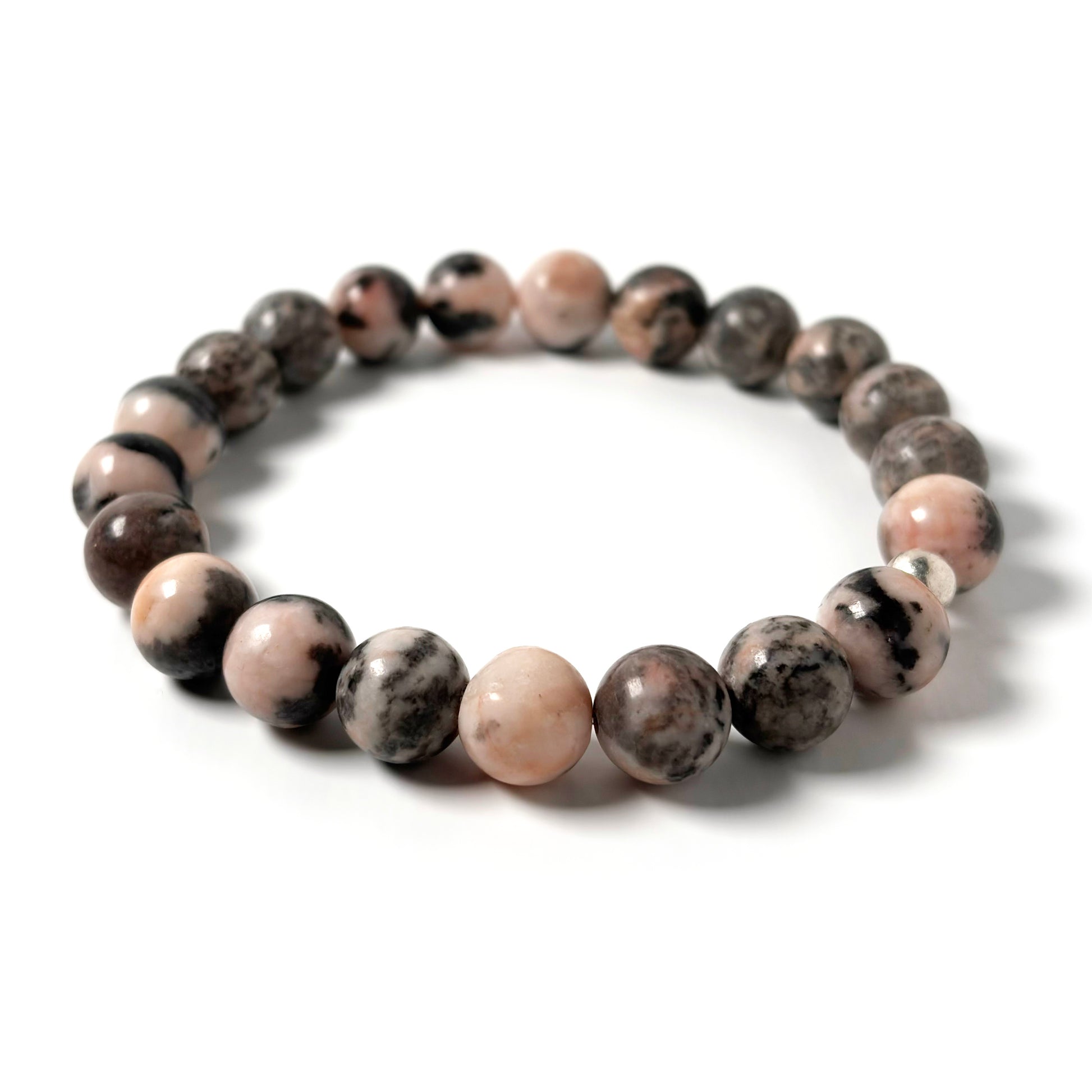 Pink Zebra Jasper bracelet