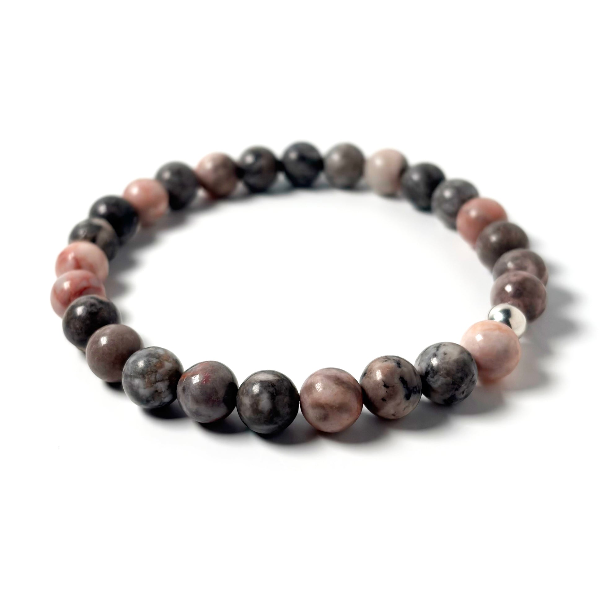 Pink Zebra Jasper bracelet