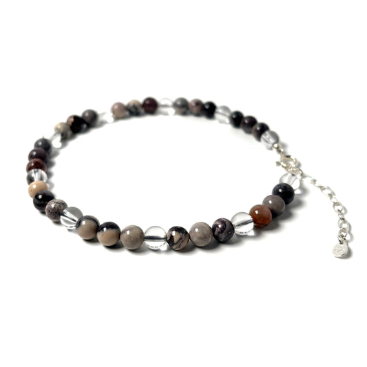 Porcelain Jasper anklet