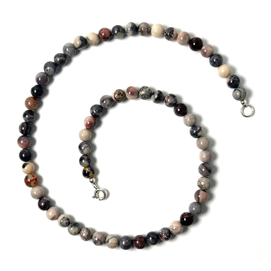 Porcelain Jasper choker necklace